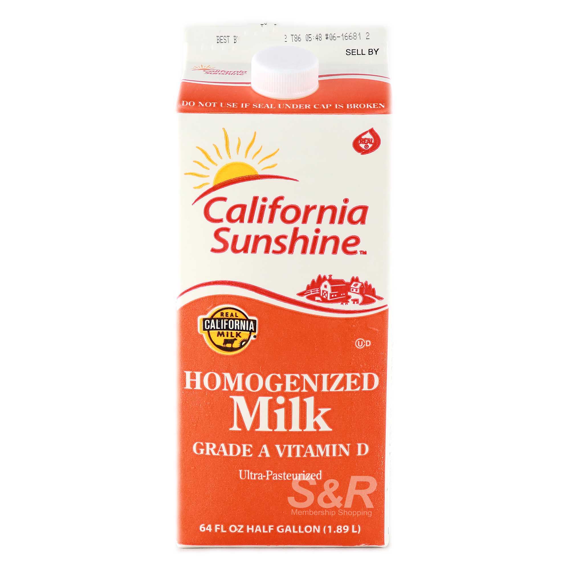 California Sunshine Homogenized Milk 1 l