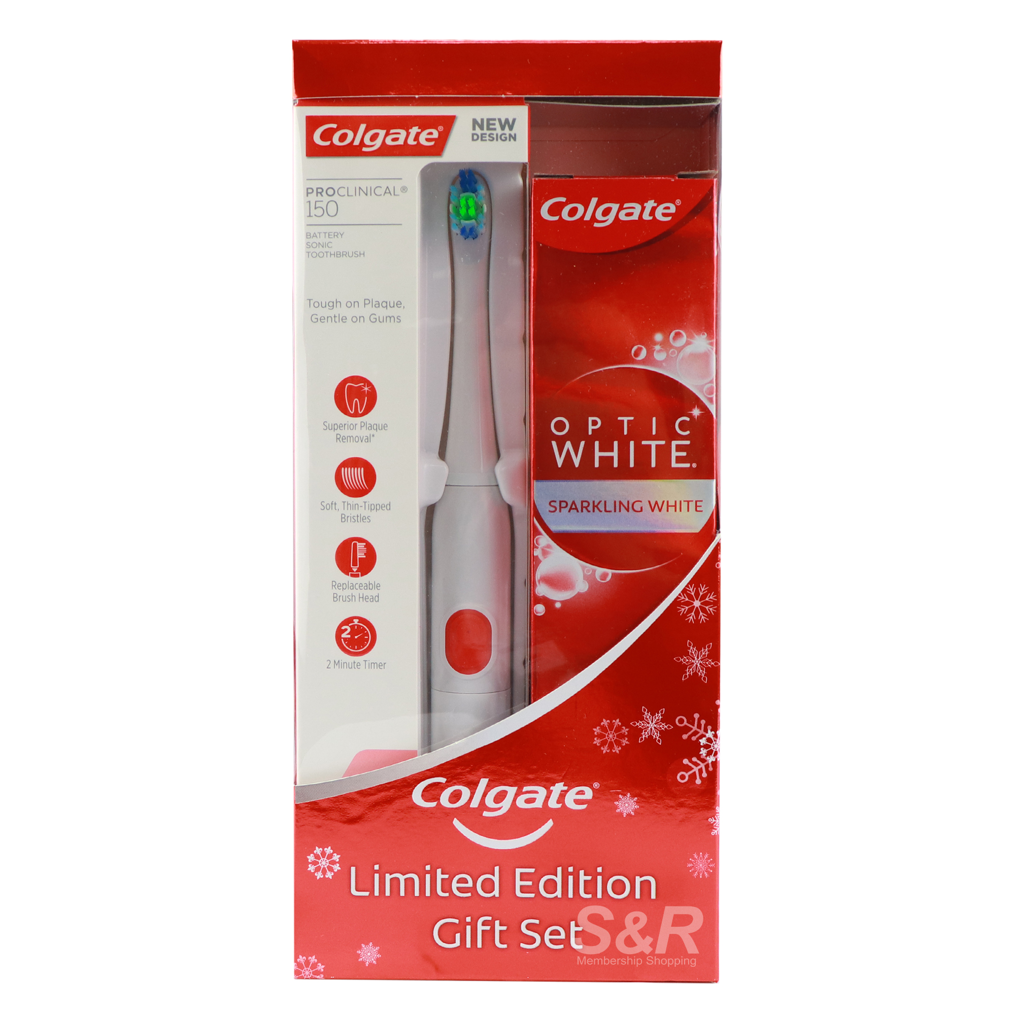 colgate proclinical 150 battery sonic toothbrush