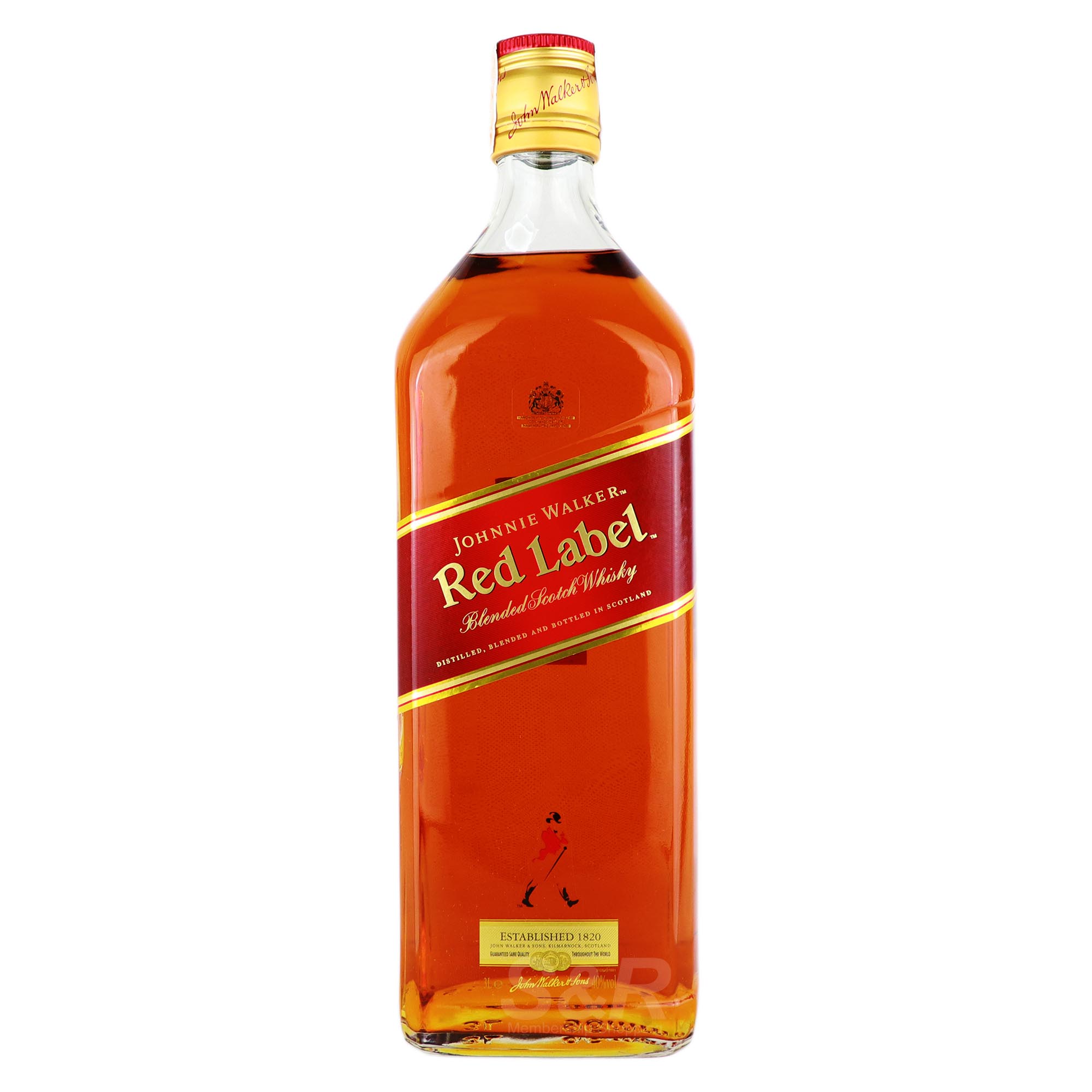 Johnnie Walker Red Label Blended Scotch Whisky 3L