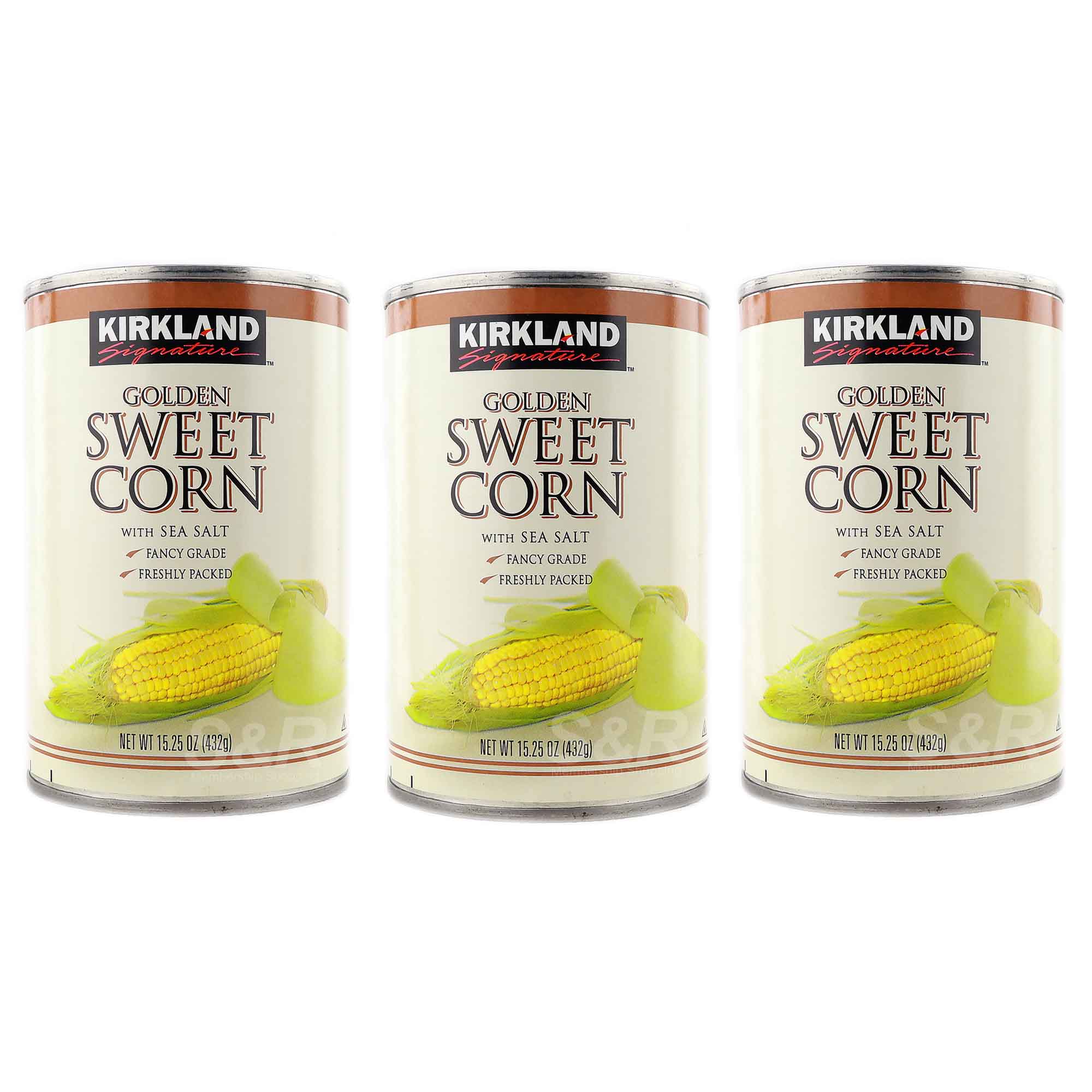 Kirkland Signature Golden Sweet Corn 3 Cans