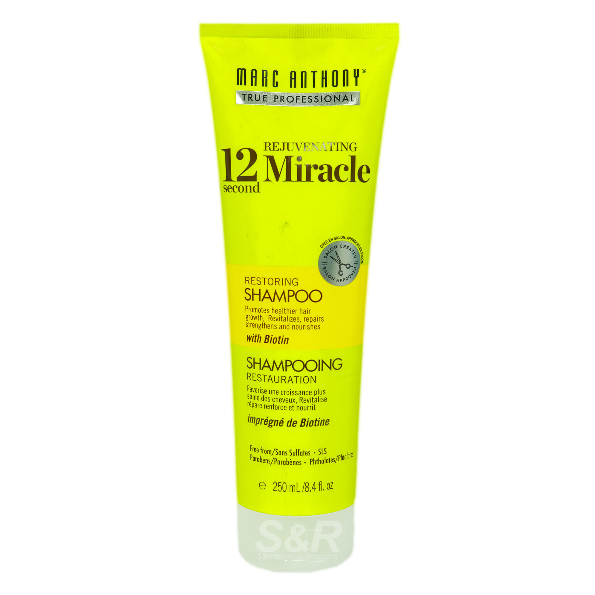 marc anthony rejuvenating 12 second miracle restoring shampoo 250ml