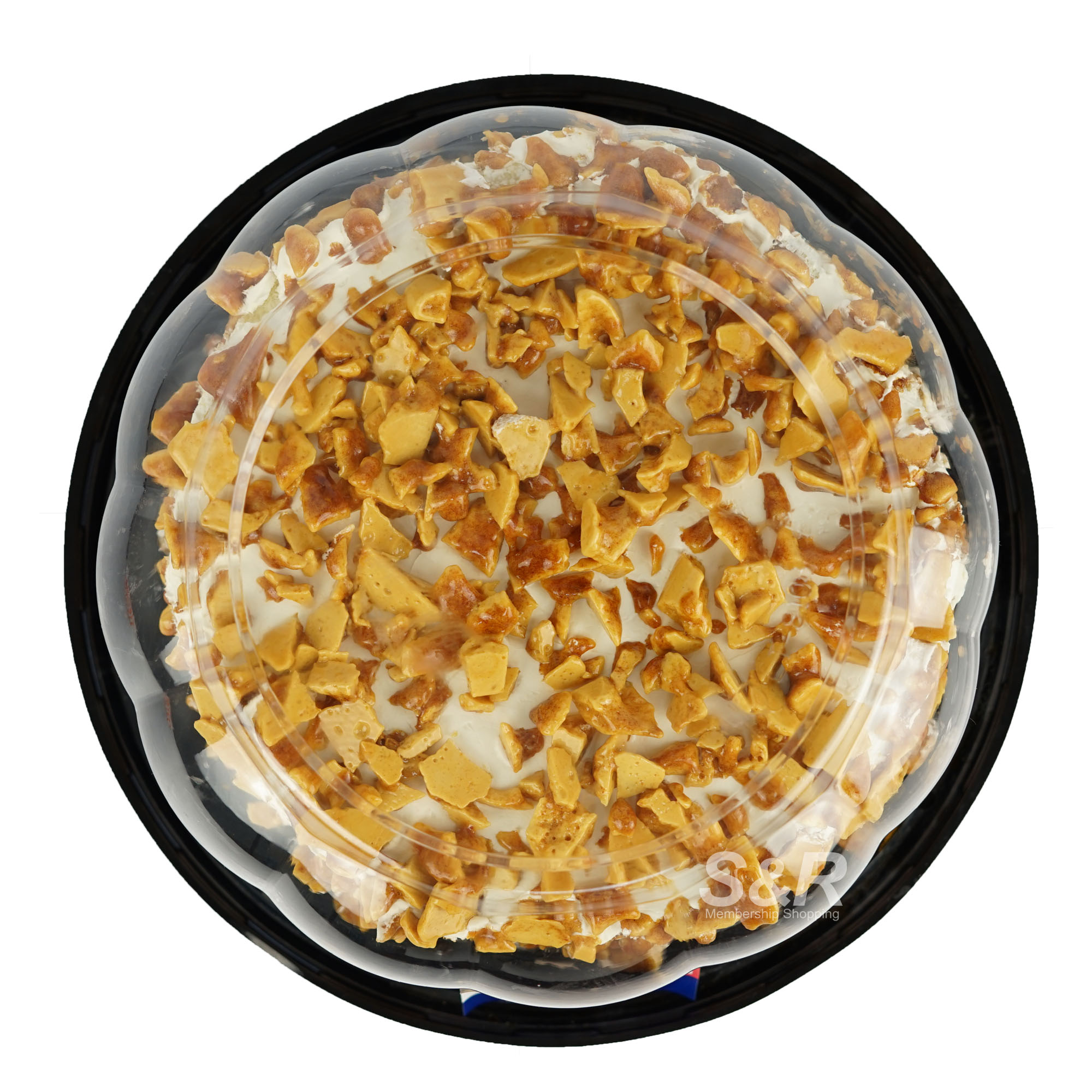 S R Round Honey Crunch Cake 9 Inch