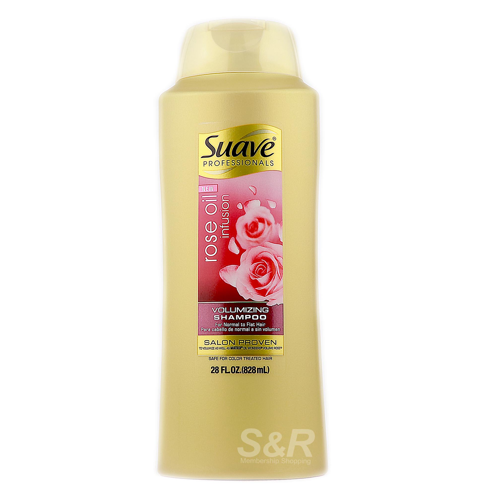 Suave Professionals Rose Oil Infusion Volumizing Shampoo 8ml