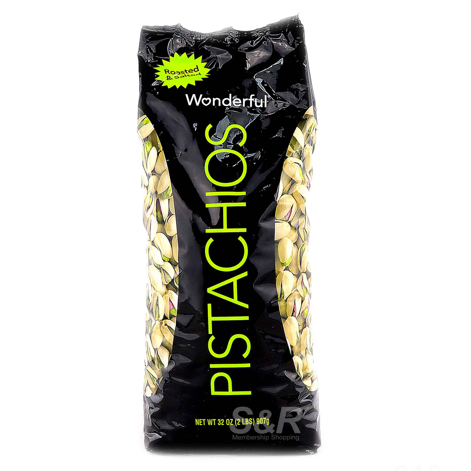 Wonderful Roasted And Salted Pistachios Nuts 907g